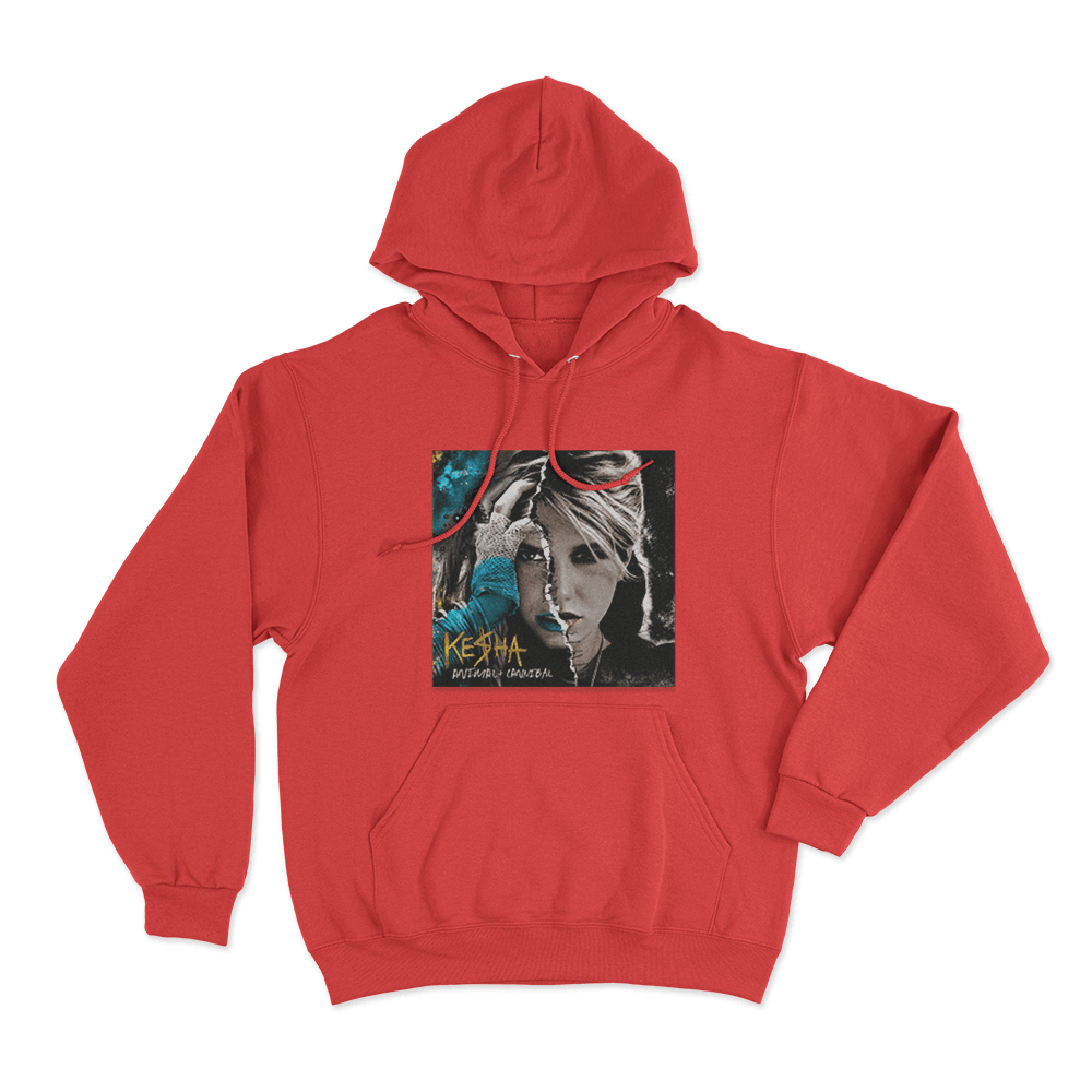 Animal + Cannibal Cover Unisex Hoodie Red Animal Cannibal Cover Unisex Hoodie Red