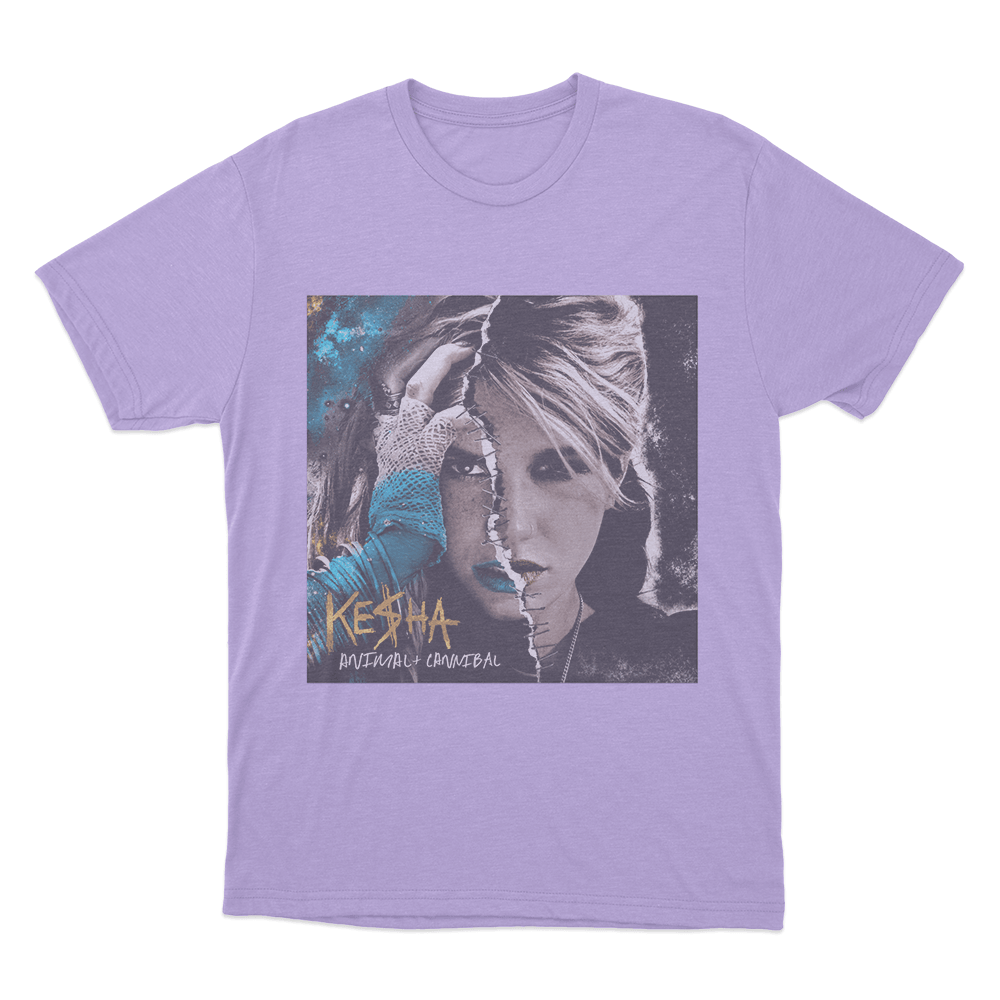 Animal + Cannibal Cover Unisex T Shirt Purple Animal Cannibal Cover Unisex T Shirt Purple