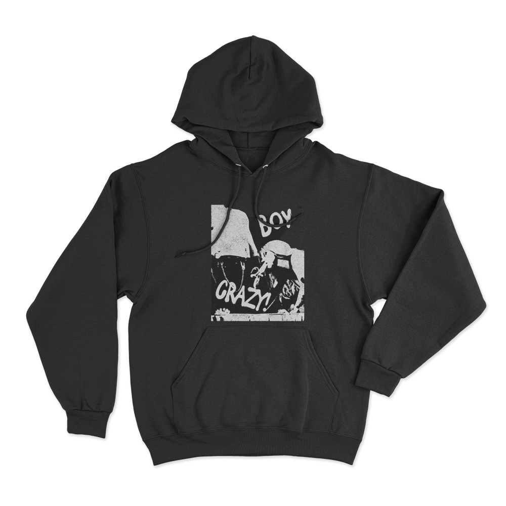 Boy Crazy Tits Out Tour Unisex Hoodie Black Boy Crazy Tits Out Tour Unisex Hoodie Black