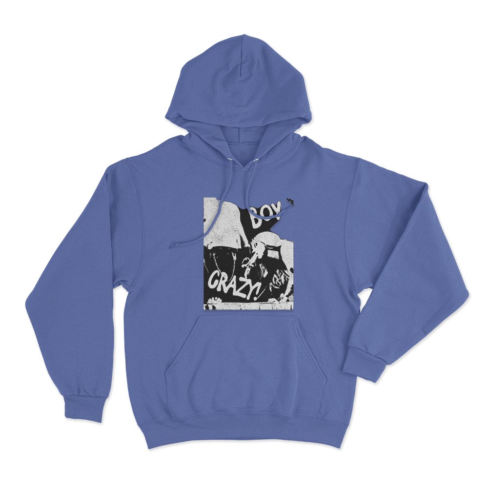 Boy Crazy Tits Out Tour Unisex Hoodie Blue Boy Crazy Tits Out Tour Unisex Hoodie Blue