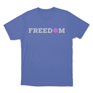 Kesha Freedom Unisex T Shirt Blue