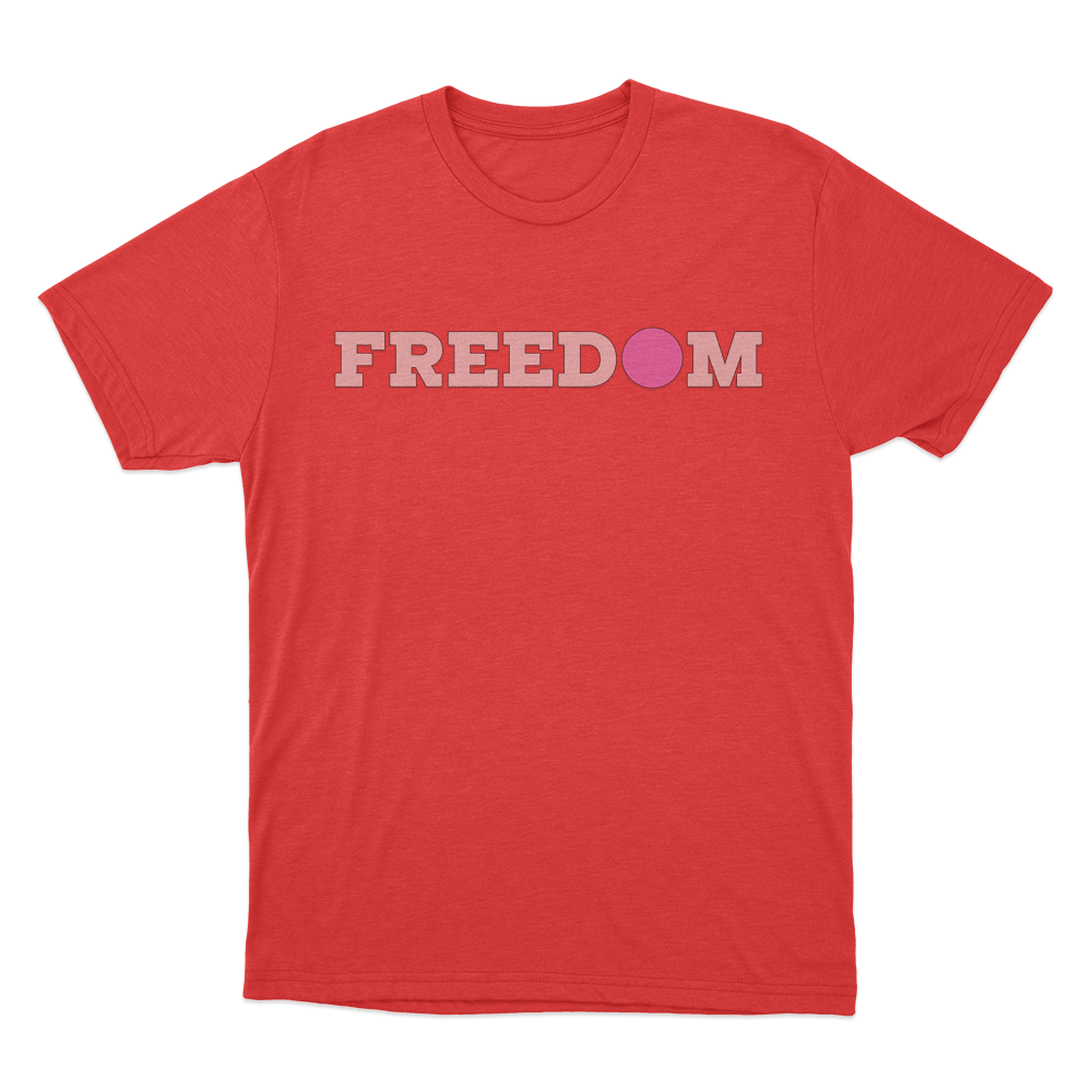 Kesha Freedom Unisex T Shirt Red Kesha Freedom Unisex T Shirt Red