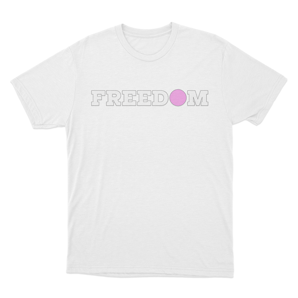 Kesha Freedom Unisex T Shirt White Kesha Freedom Unisex T Shirt White