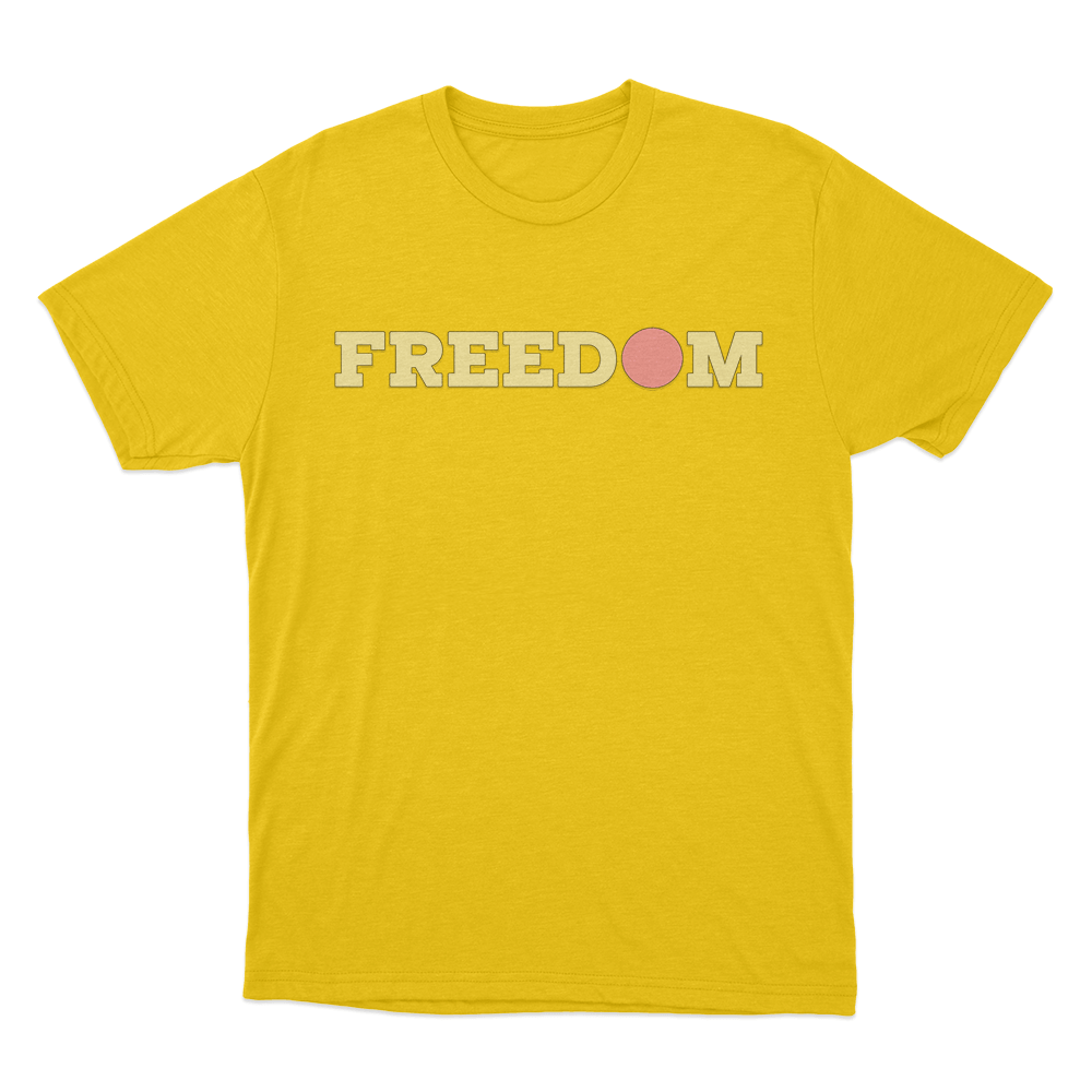 Kesha Freedom Unisex T Shirt Yellow Kesha Freedom Unisex T Shirt Yellow