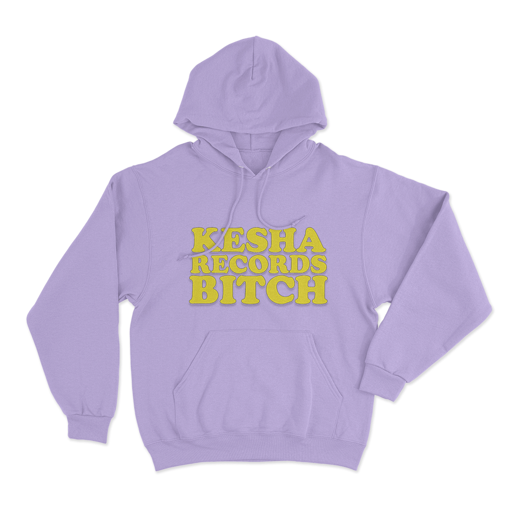 Kesha Records Unisex Hoodie Purple Kesha Records Unisex Hoodie Purple