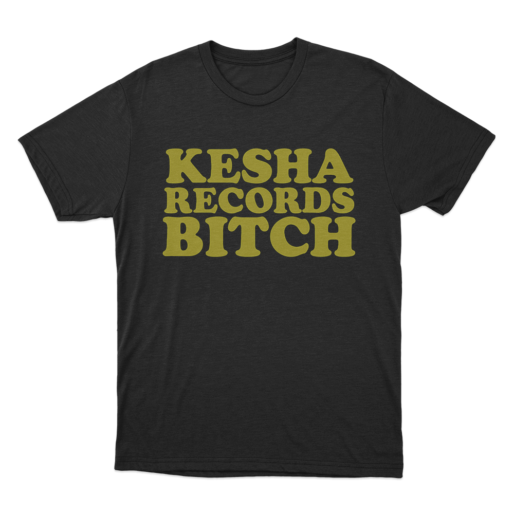 Kesha Records Unisex T Shirt Black Kesha Records Unisex T Shirt Black