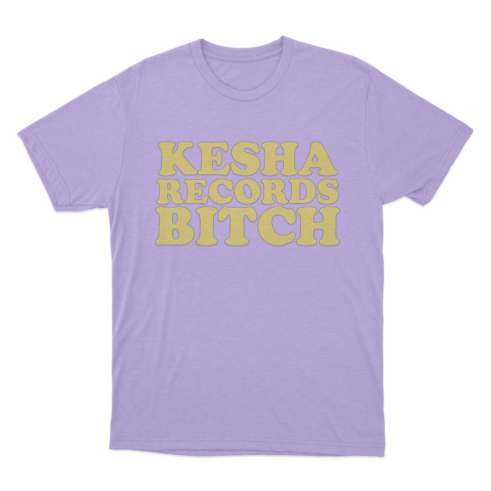 Kesha Records Unisex T Shirt Purple Kesha Records Unisex T Shirt Purple