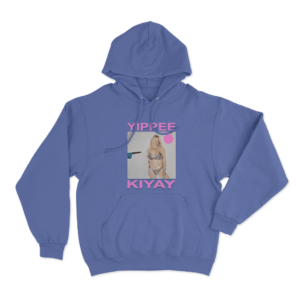 Yippee Ki Yay Tour Unisex Hoodie Blue